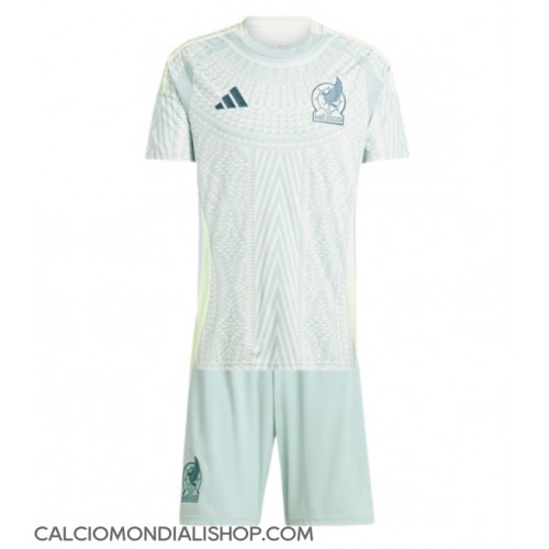 Maglie da calcio Messico Seconda Maglia Bambino Copa America 2024 Manica Corta (+ Pantaloni corti)